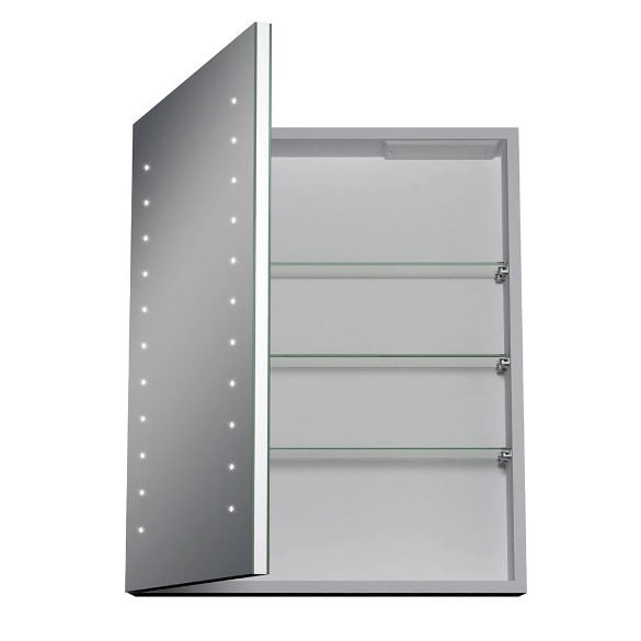 Verona Battery Powered Mirrored Cabinet